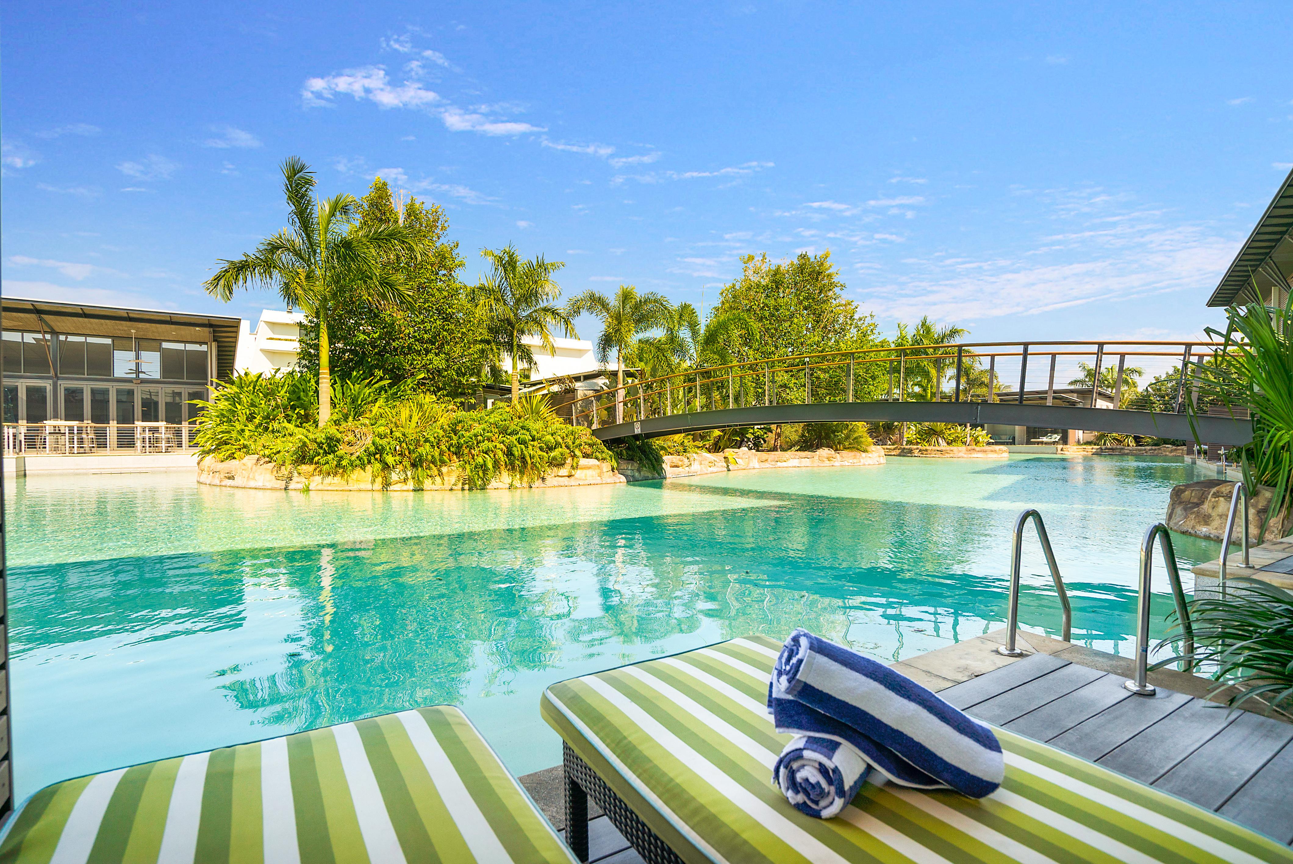 名迪海滩赌场及度假村 达尔文 外观 照片 The pool at Peppers Beach Club Resort